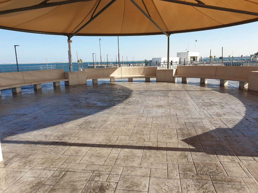 الخرسانة المطبوعة المرواحة